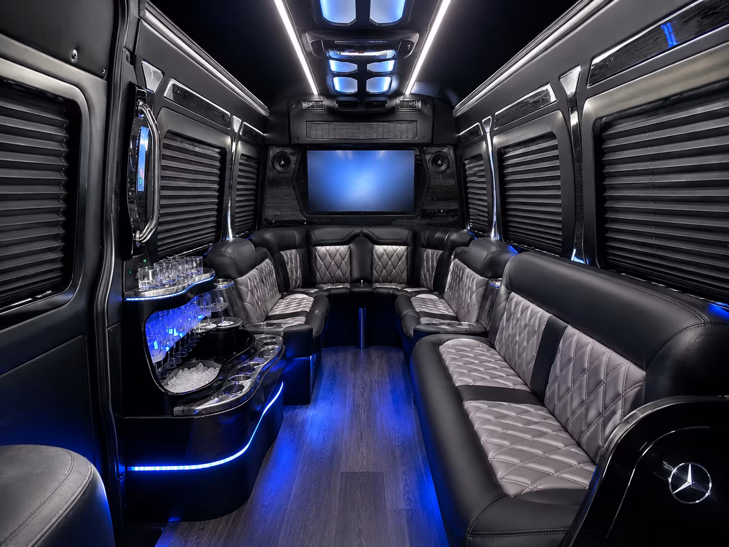 bus rental options for cary trips