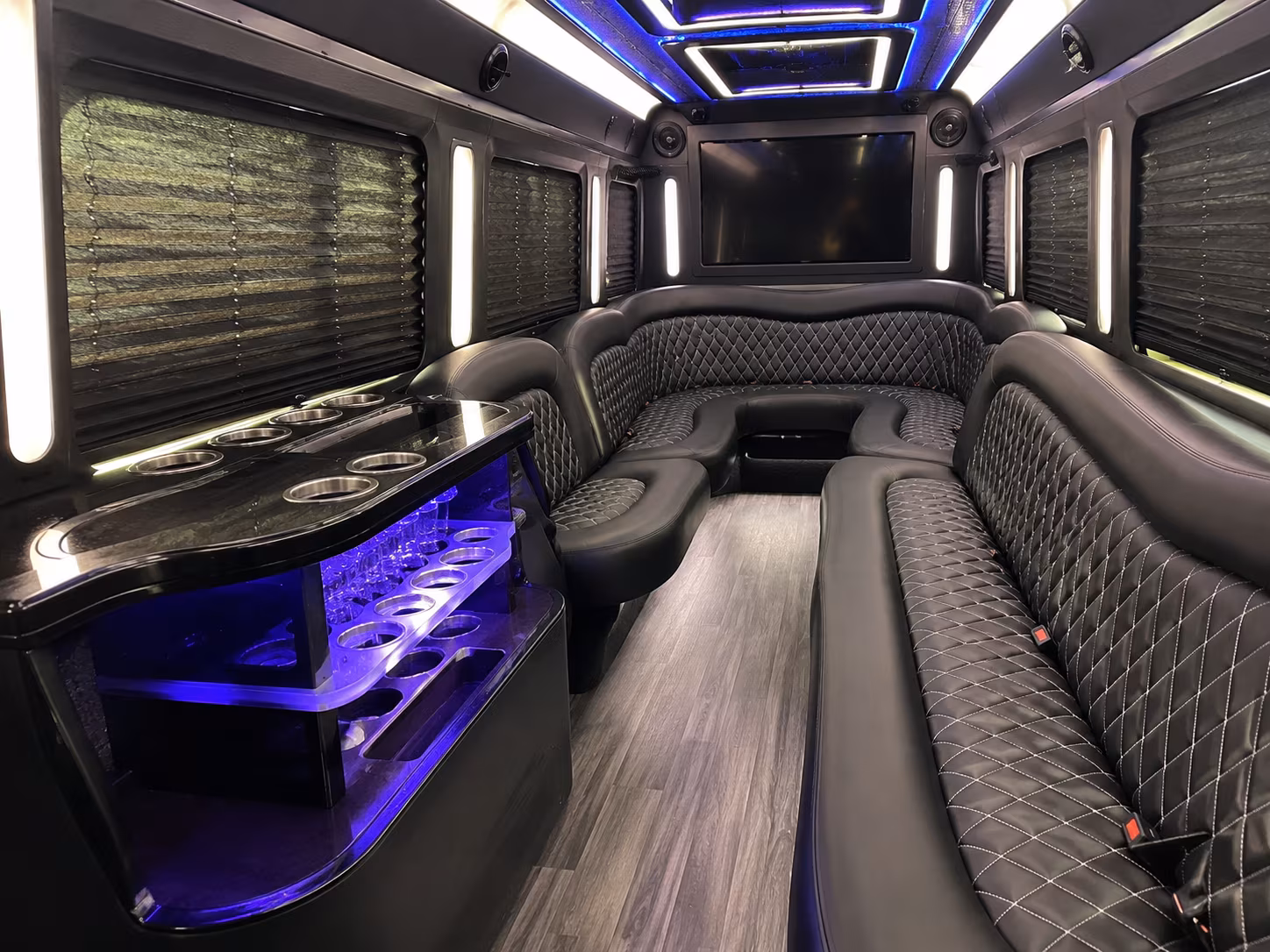 cary concert party bus rental