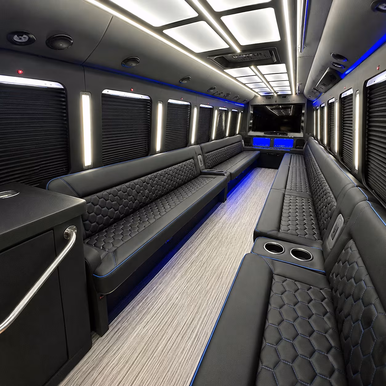 cary party bus rentals inside