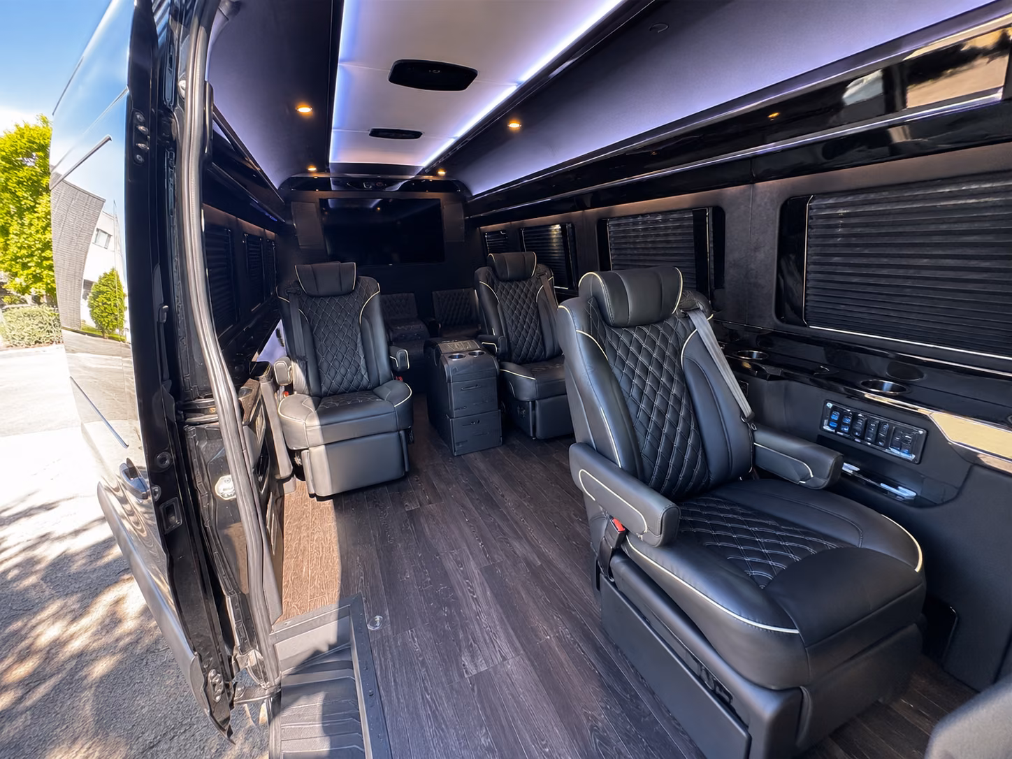 cary sporting event transportation onboard seating