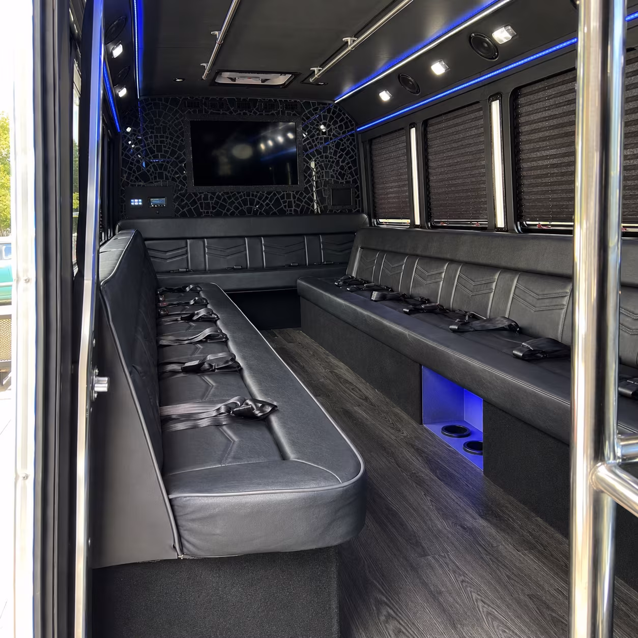 for quick and easy prom party bus pricing in cary compare in seconds