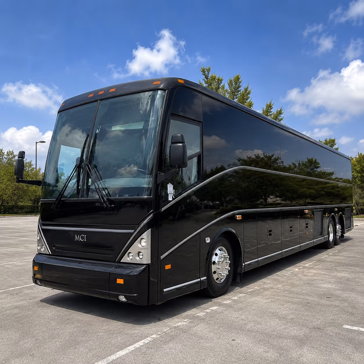 one bus keeps your whole prom group together from first pickup to last drop off